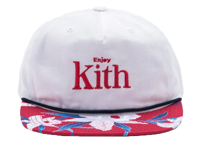 Kith x Coca-Cola Floral Cap White/Red