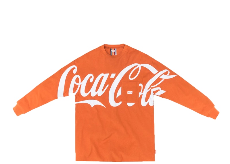 Kith x Coca-Cola Quinn L/S Tee Orange