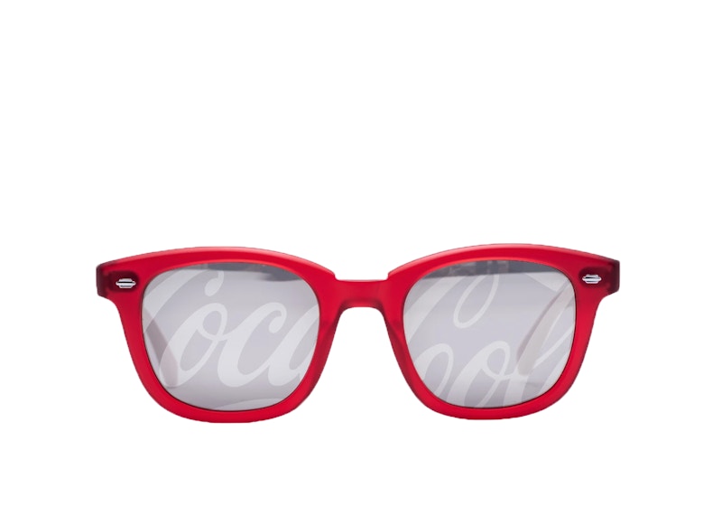 Kith x Coca-Cola x Garrett Leight Kinney Sunglasses Red