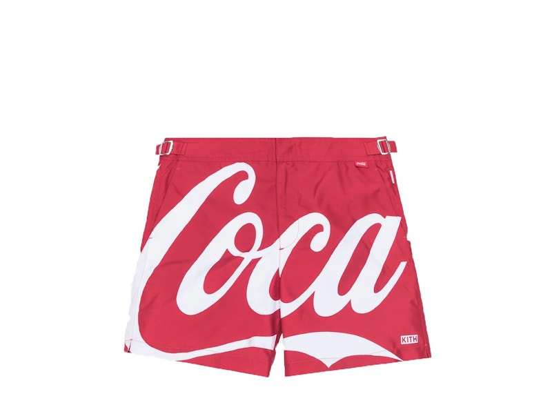 Kith x Coca-Cola x Orelebar Brown Bulldog Swim Trunk Red