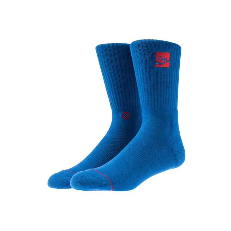 Kith x Coca-Cola x Stance Crew Sock Blue/Red
