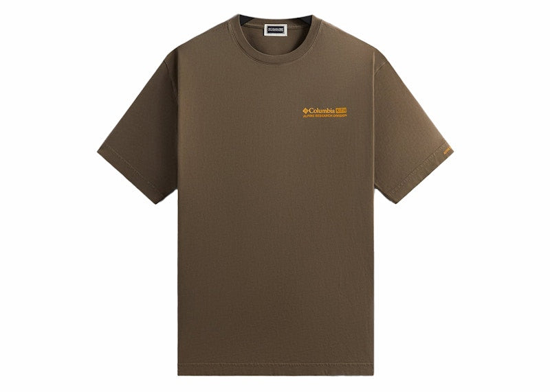 Kith x Columbia Boot Print Vintage Tee Marl