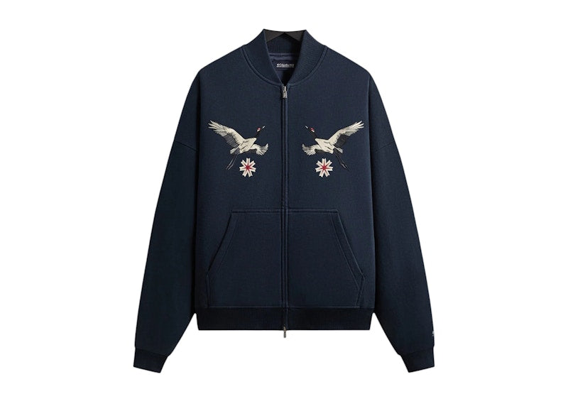 Kith x Columbia Crane Vintage Braxton Zip Up Jacket Nocturnal
