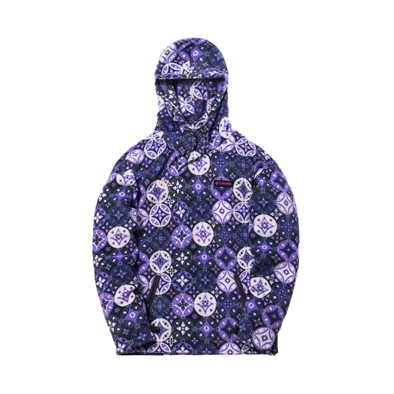 Kith x Columbia Fleece Hoodie Emperor Purple