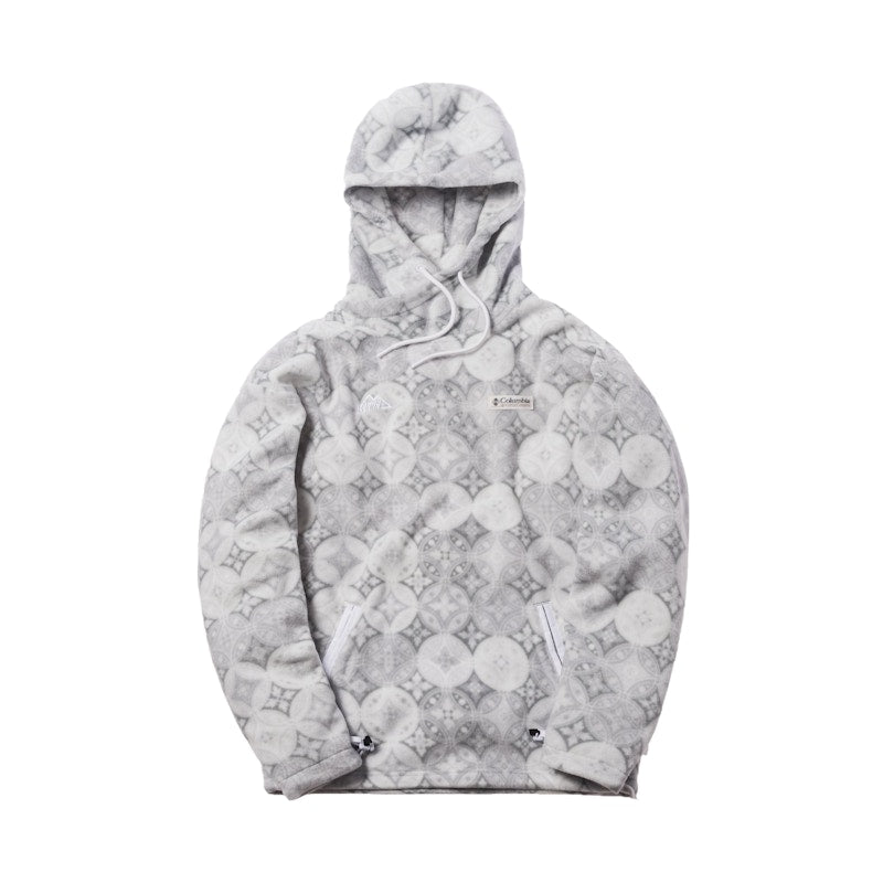 Kith x Columbia Fleece Hoodie Grey