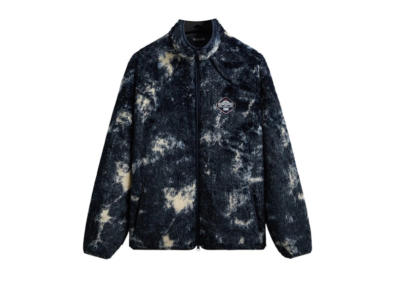 Kith x Columbia Ice Dye Sherpa Harper Jacket Nocturnal