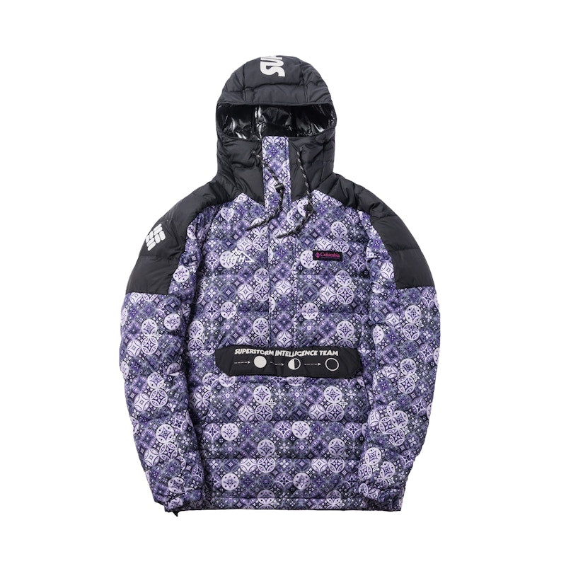 Kith x Columbia Insulated Hoodie Emperor Purple