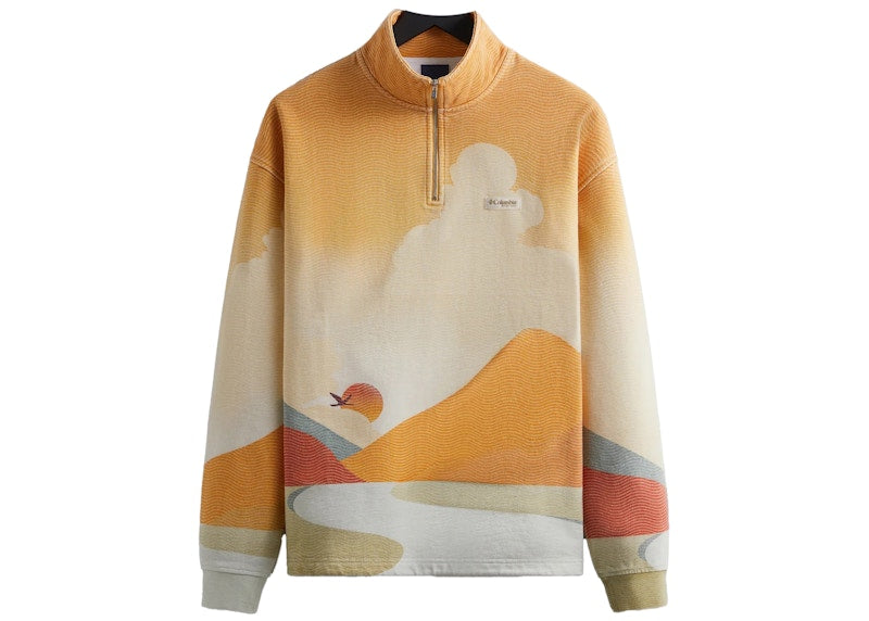 Kith x Columbia PFG Quarter Zip Aura