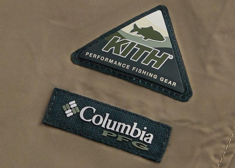 Kith x Columbia PFG Storm Bib Pant Pebble