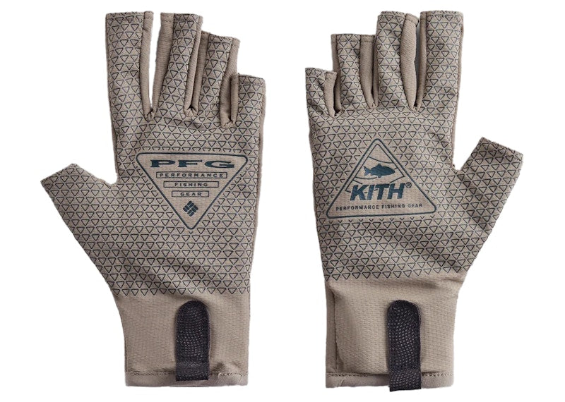 Kith x Columbia PFG Terminal Tackle Glove Pebble