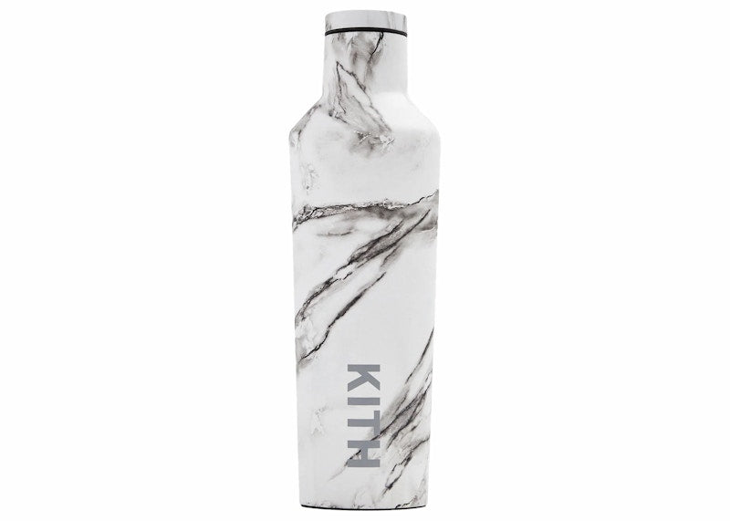 Kith x Corkcicle 16oz Canteen White Marble
