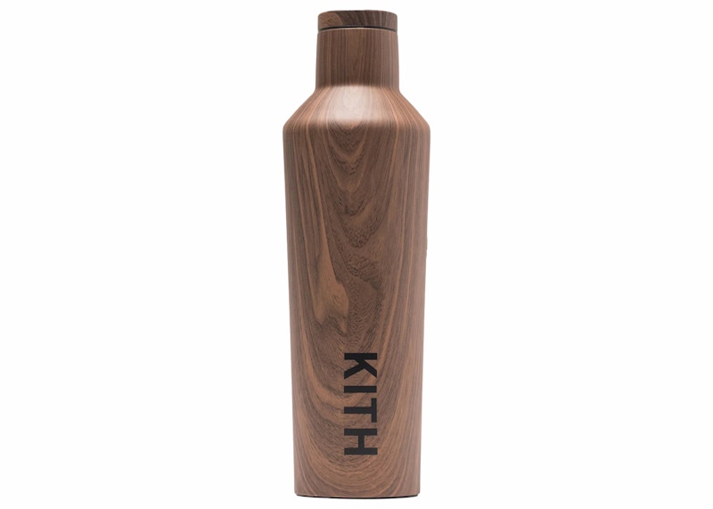 Kith x Corkcicle 16oz Canteen Wood
