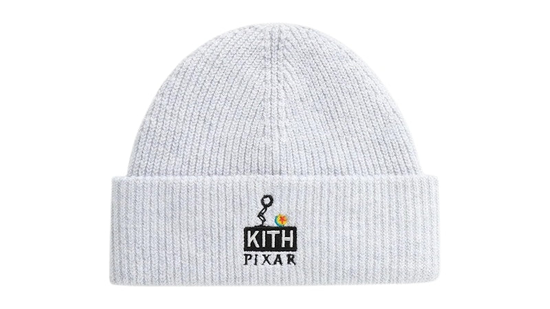Kith x Disney Kids Pixar Mia Beanie Light Heather Grey