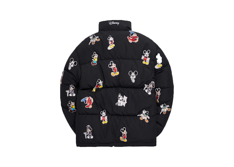 Kith x Disney Killington Down Puffer Jacket Black