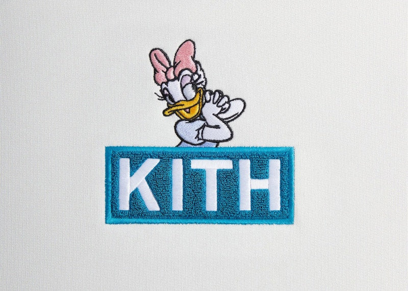 Kith x Disney Mickey & Friends Daisy Duck Classic Logo Hoodie Atlas