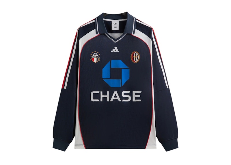 Kith x adidas Football Chase Long Sleeve Jersey Legend Ink