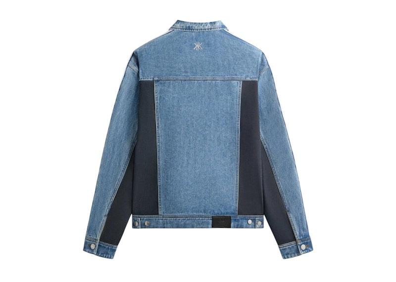Kith x adidas Football Denim Jacket Blue