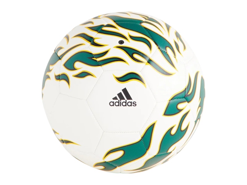 Kith x adidas Football Flame Soccer Ball White