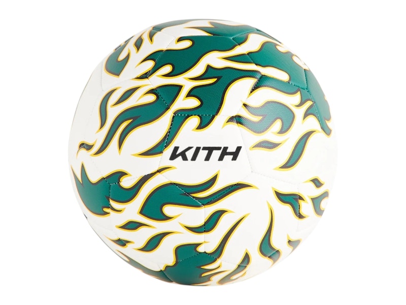 Kith x adidas Football Flame Soccer Ball White