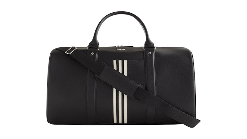 Kith x adidas Football Leather Duffle Bag Black