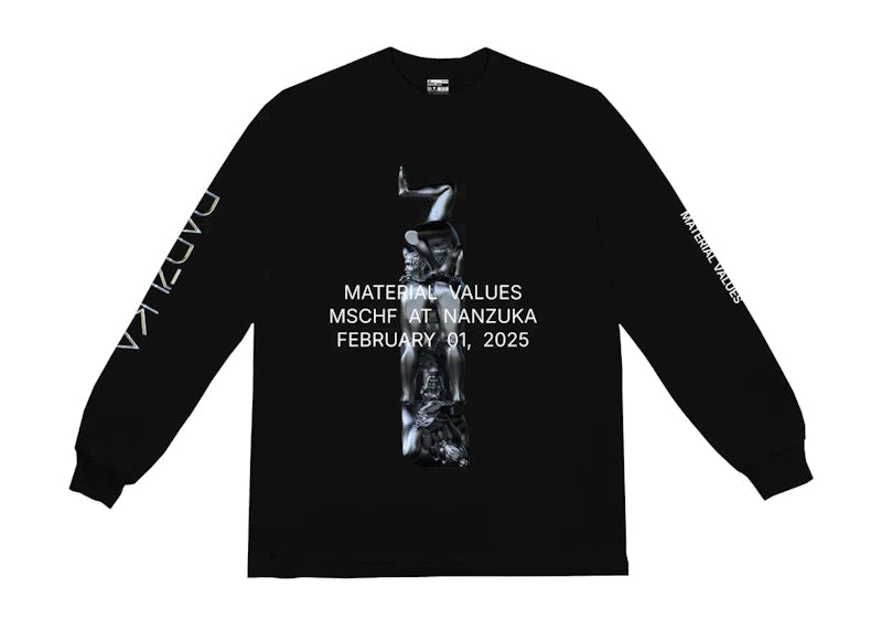 MSCHF Nanzuka Long Sleeve Shirt Black