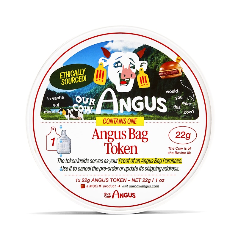 MSCHF "Our Cow Angus" Bag Token