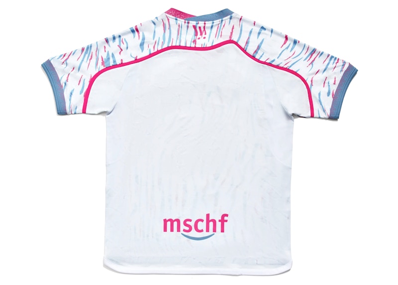 MSCHF Wavy Soccer Jersey Pink Soda