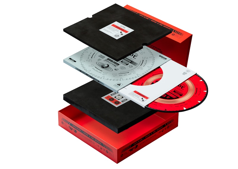 MSCHF x The Weeknd Vinyl Blade (Edition of 25) Orange