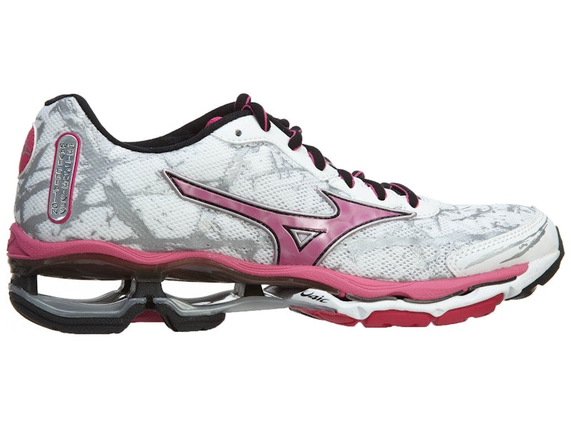 Mizuno Wave Creation 16 Running Shoe White Fuchsia Purple (Women's)
