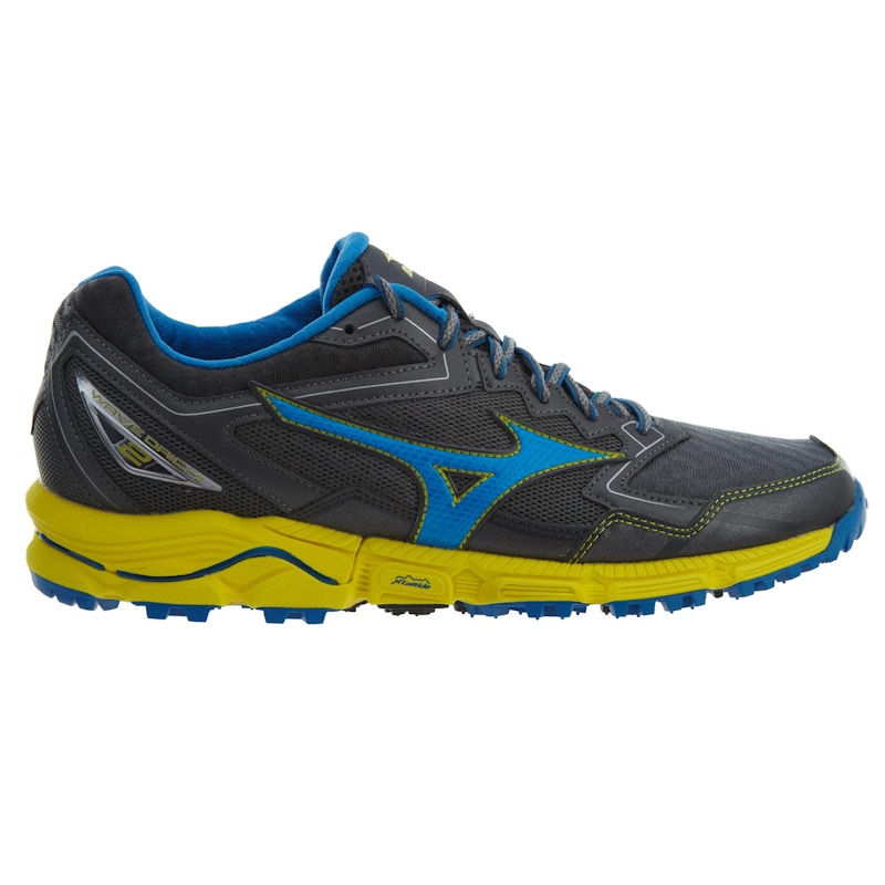 Mizuno Wave Daichi 2 Castlerock Directoire Blue-Blazing Yellow