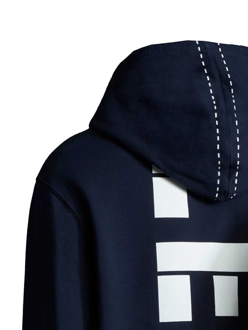 Moncler 5 Craig Green Printed Hoodie Night Blue