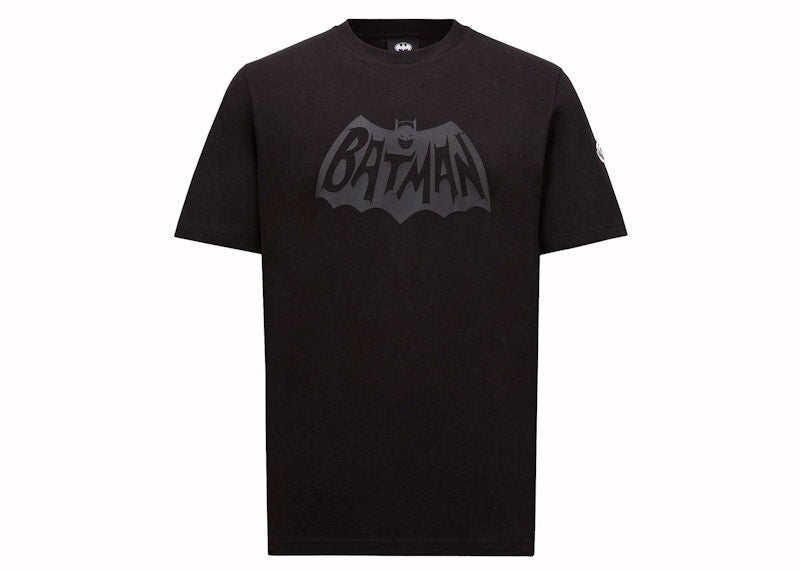 Moncler Batman Logo T-Shirt Black