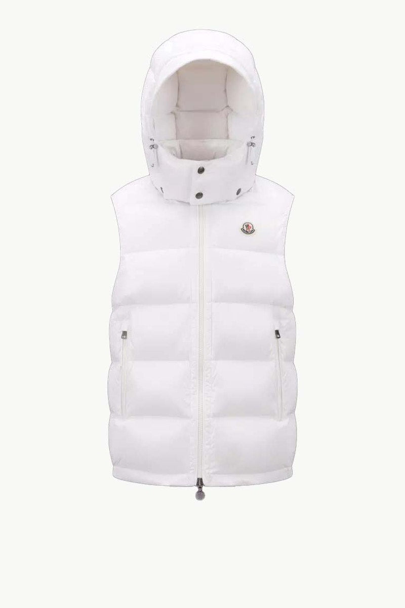 Moncler Bormes Down Vest Off White