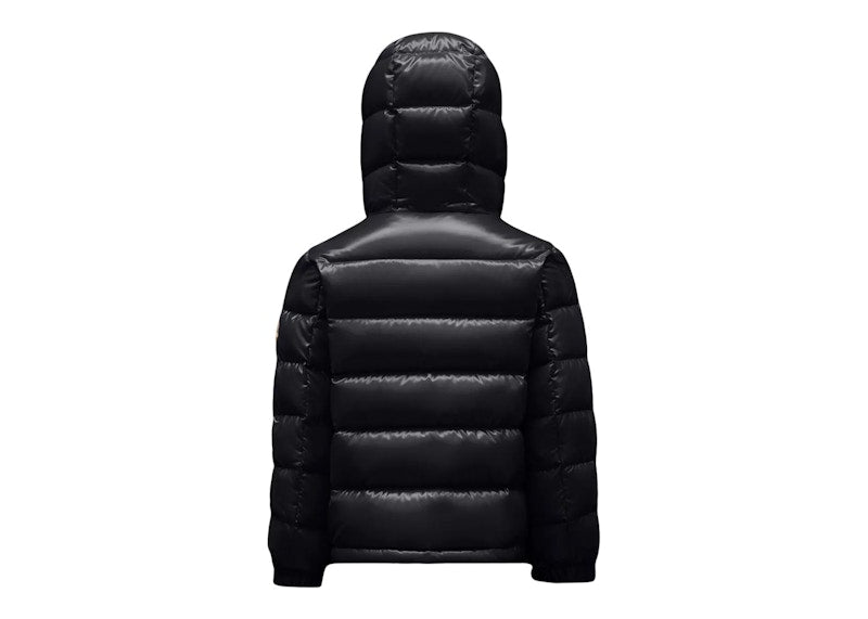 Moncler Boy's Salzan Short Down Kid's Jacket Night Blue