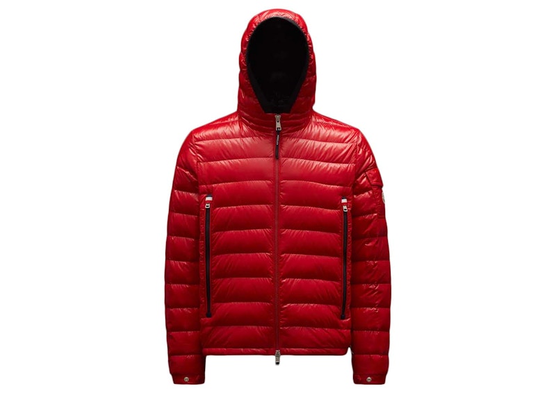 Moncler Galion Short Down Jacket Scarlet Red