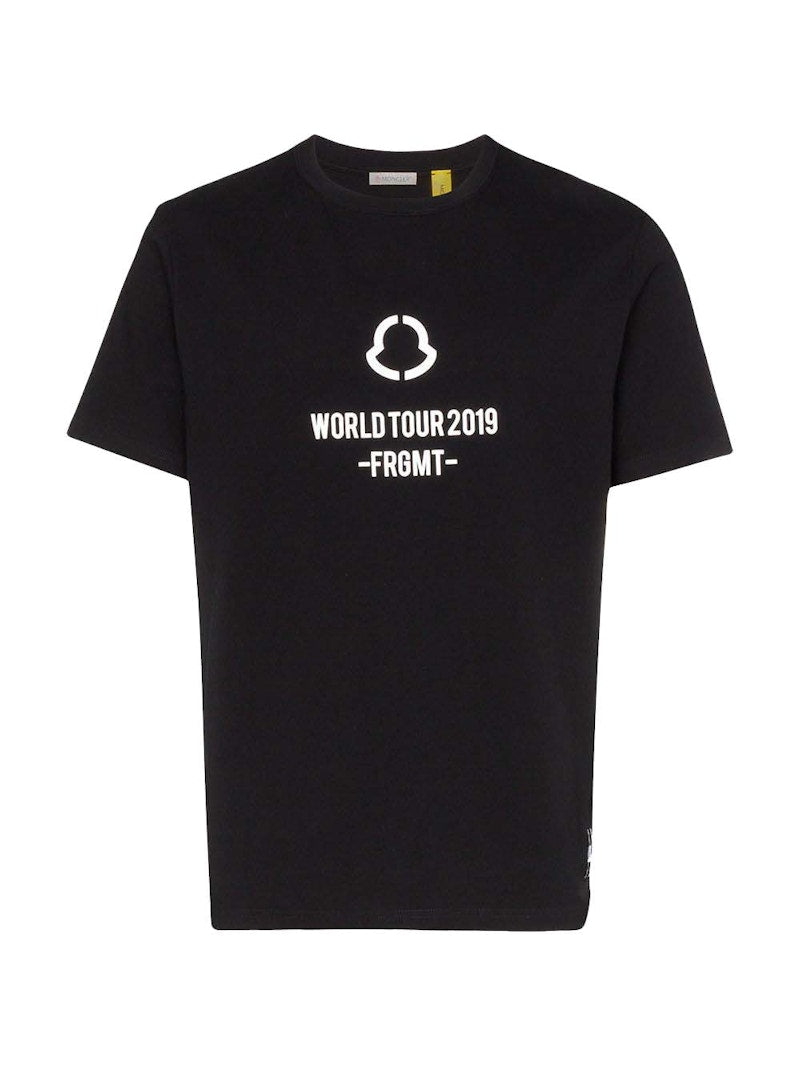 Moncler Genius x Fragment World Tour T-shirt Black White