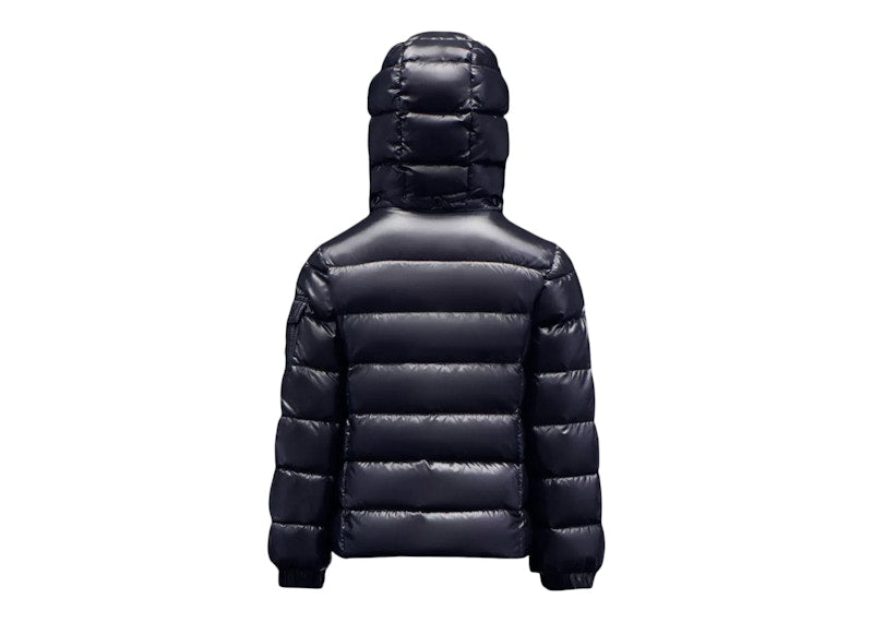 Moncler Girl's Bady Short Down Kid's Jacket Night Blue
