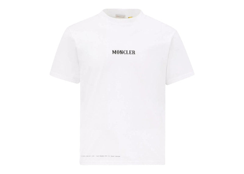 Moncler Hiroshi Fujiwara x Fragment Circus Motif T-Shirt Optical White