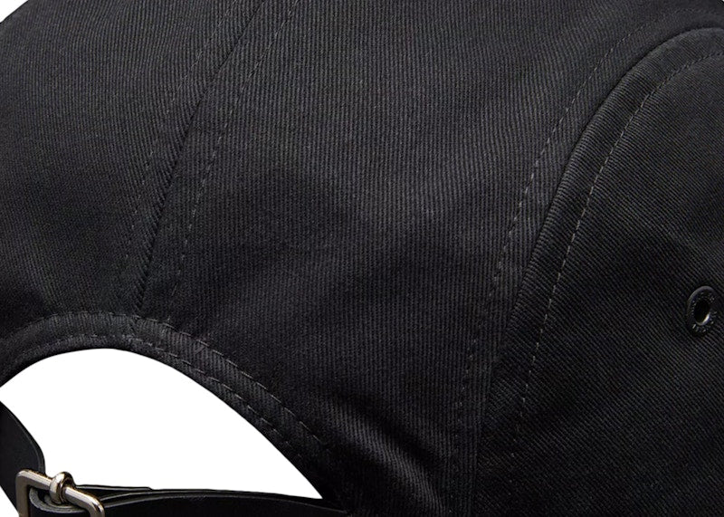 Moncler Hiroshi Fujiwara x Fragment Embroidered Logo Baseball Cap Black