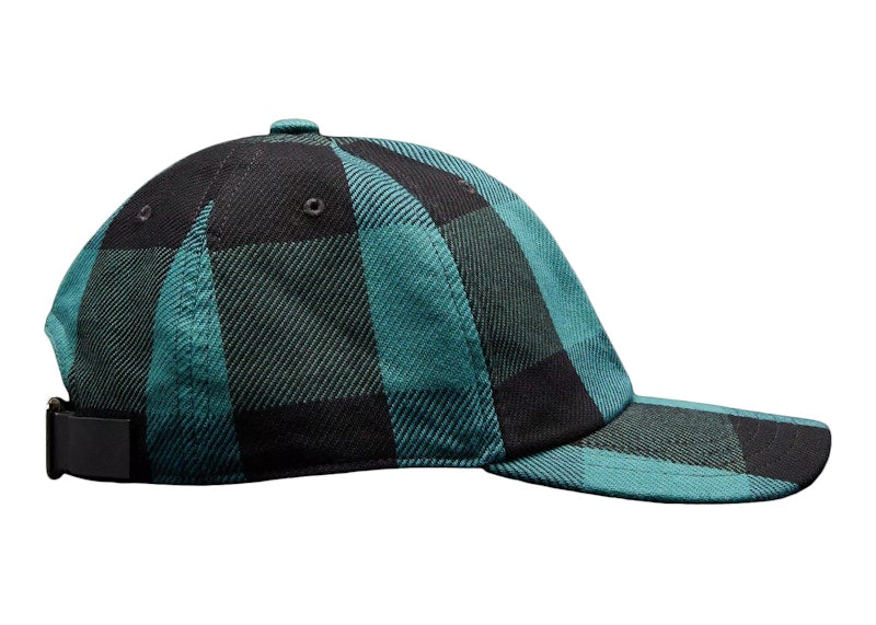 Moncler Hiroshi Fujiwara x Fragment Plaid Baseball Cap Black/Green