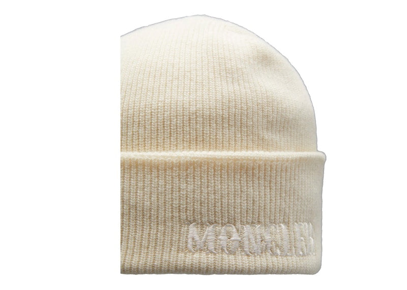 Moncler Hiroshi Fujiwara x Fragment Wool Beanie Off White