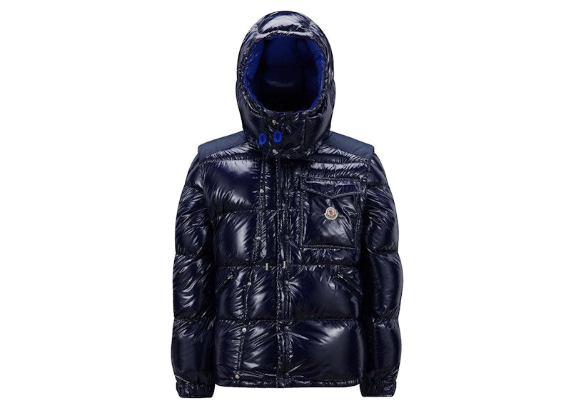 Moncler Karakorum Ripstop Short Down Jacket Blue (I20911A00149596077A9)