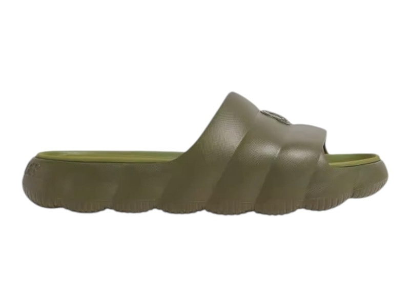 Moncler Lilo Logo Slides Green
