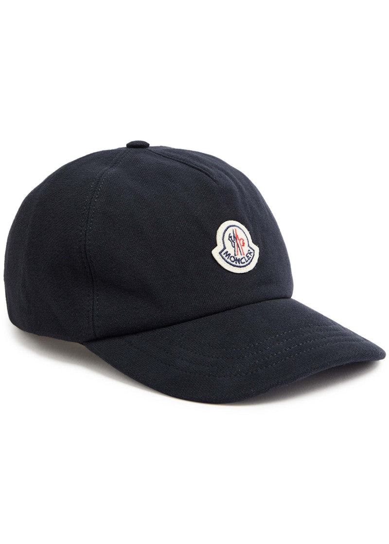 Moncler Logo Baseball Cap Navy