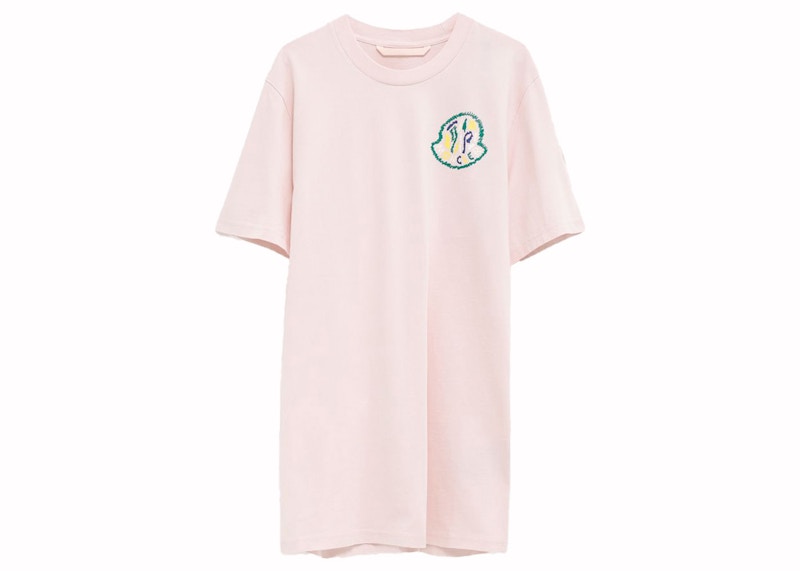 Moncler Logo T-Shirt Light Pink