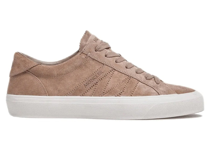 Moncler Monaco 2 Low Top Beige White