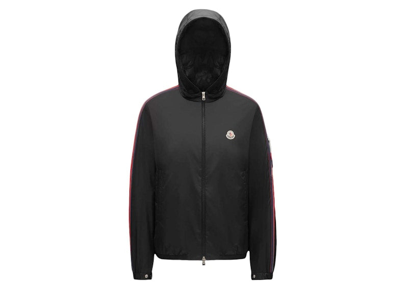 Moncler Necker Short Down Jacket Black