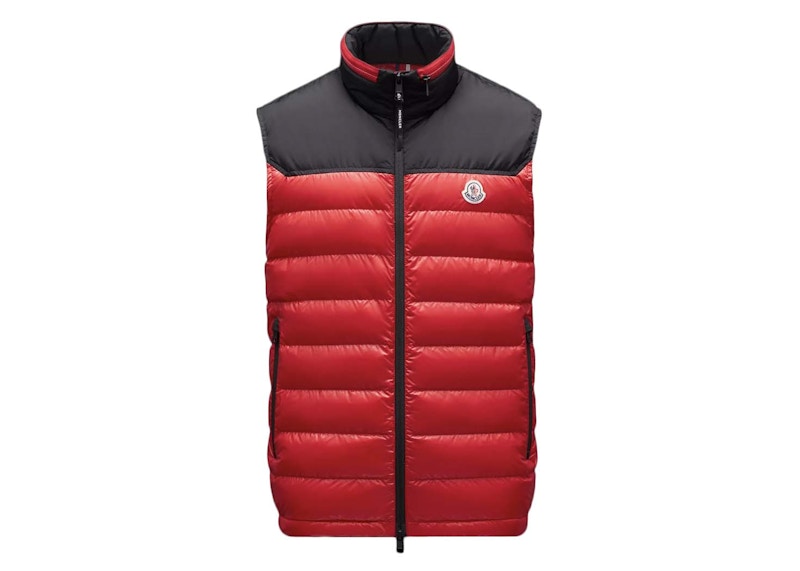 Moncler Ortac Down Vest Ruby Red