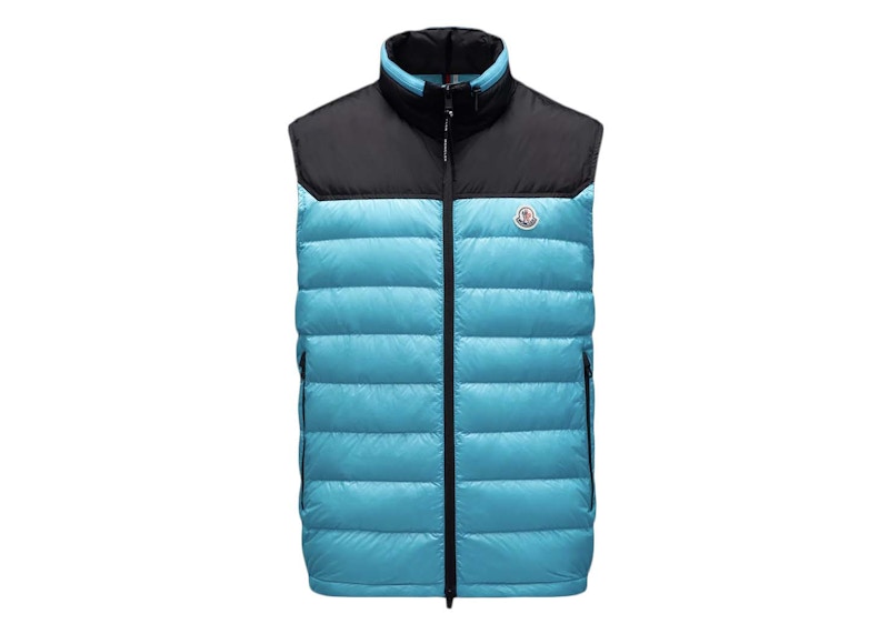 Moncler Ortac Down Vest Turquoise