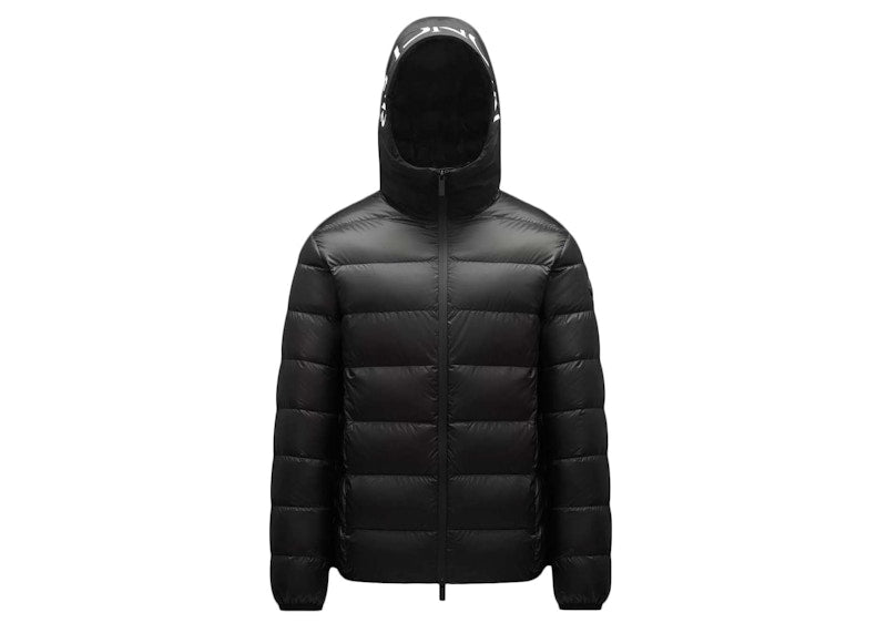 Moncler Provins Short Down Jacket Black
